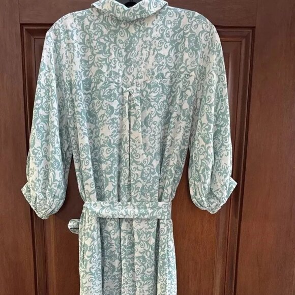 Anthropologie ~ The Irene Linen Shirt Dress by Maeve - Picture 4 of 6